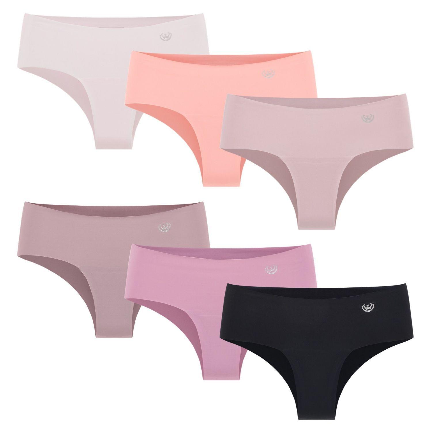 Pack de 6 Calzones – Pantaleta - Microfibra Corte Laser – Mujer-7