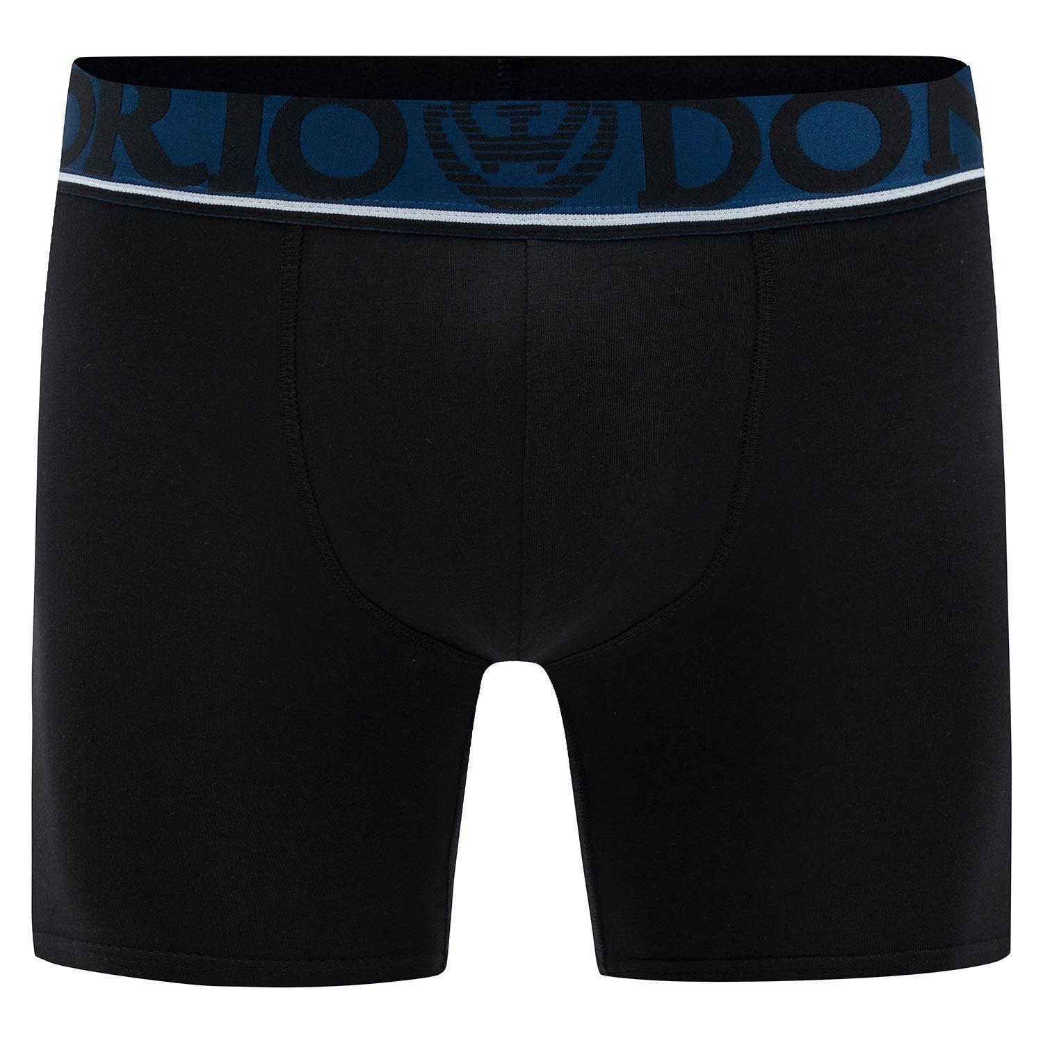 Pack 6 - Boxer Medio Algodón Hombre Con Bolso Regalo -5