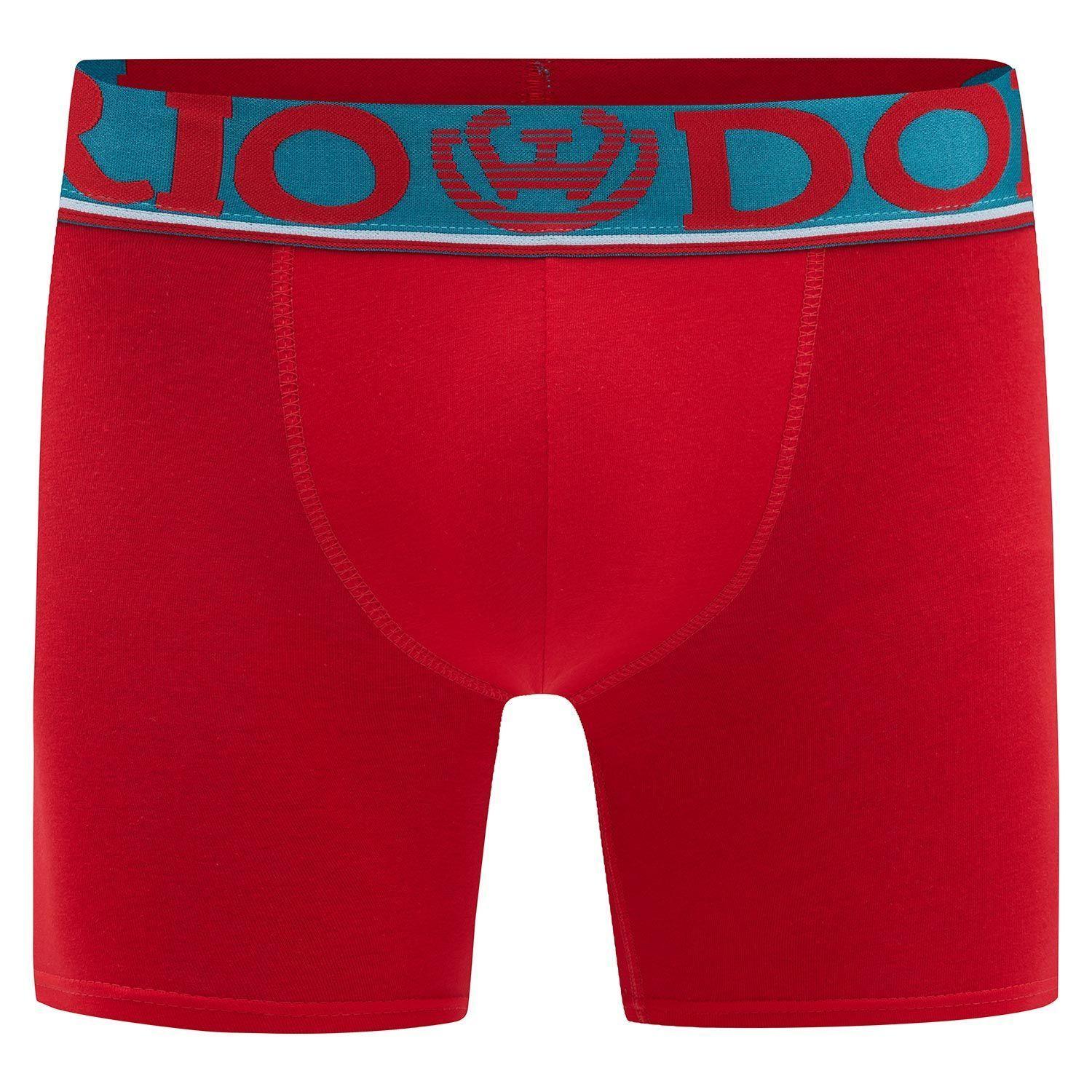 Pack 6 - Boxer Medio Algodón Hombre Con Bolso Regalo -3