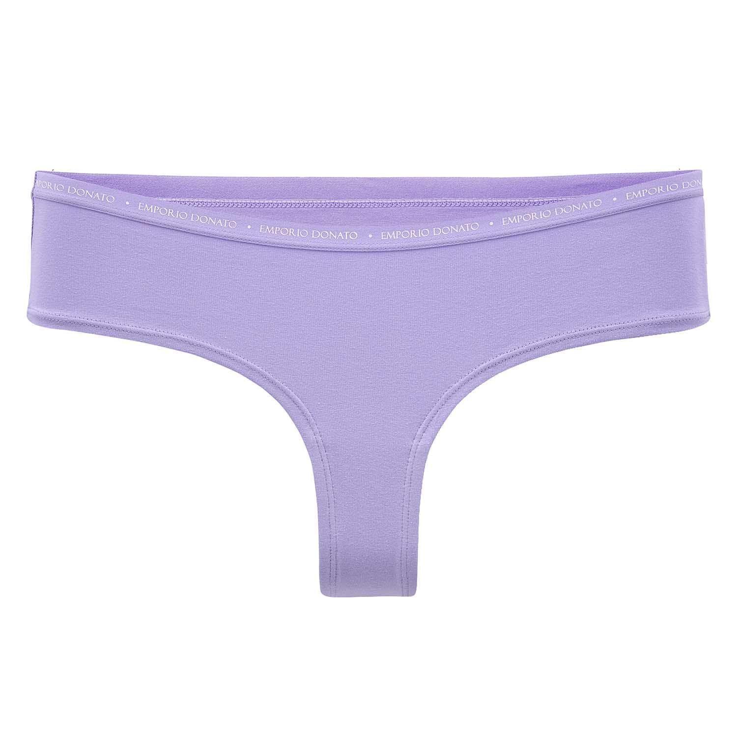 Pack   de 6 Calzones Colaless Algodón Mujer.-2