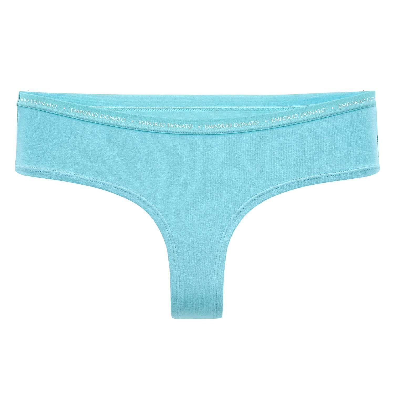 Pack   de 6 Calzones Colaless Algodón Mujer.-5