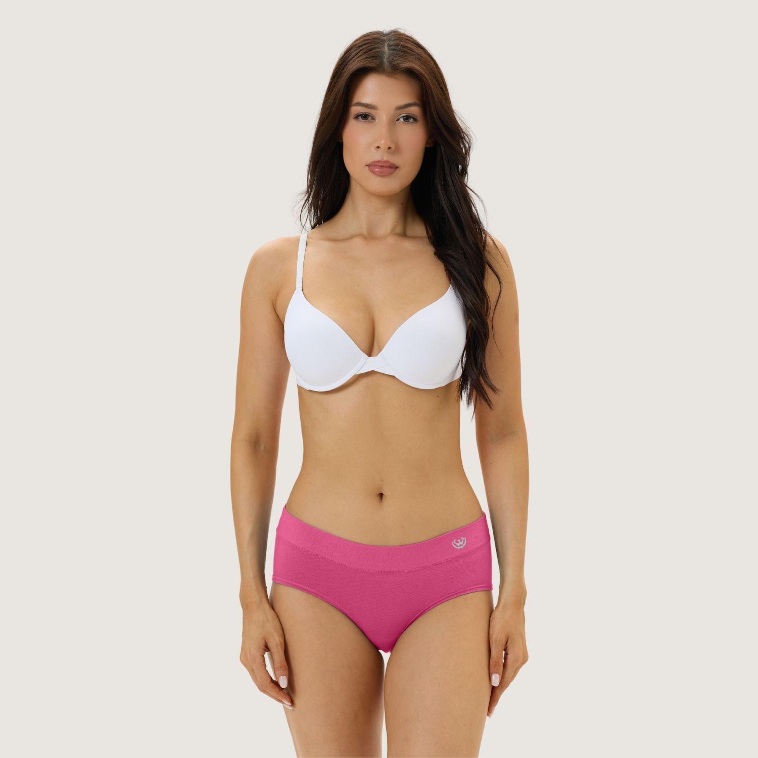 Pack de 6 Calzones – Bikini Algodón Mujer -4