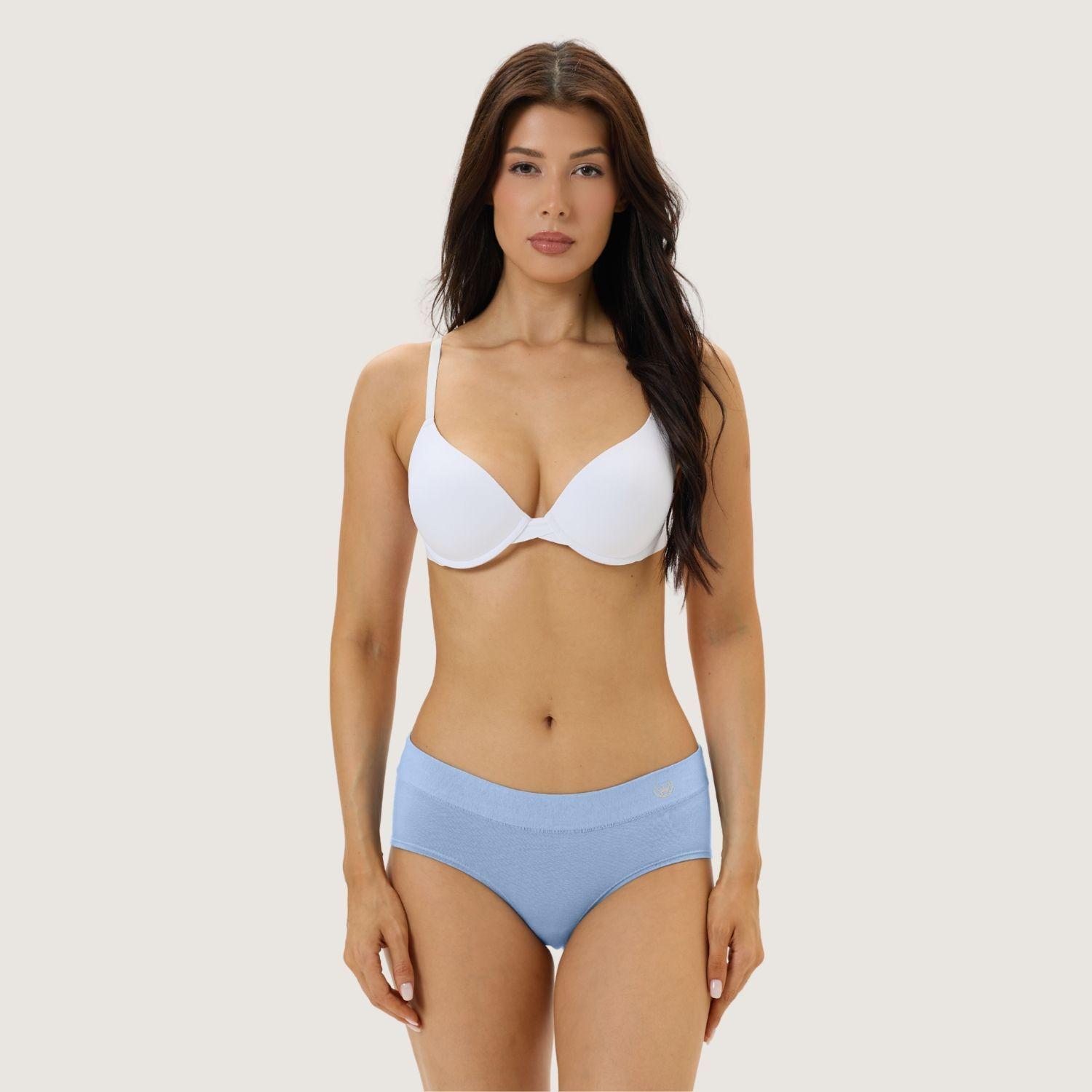 Pack de 6 Calzones – Bikini Algodón Mujer -5