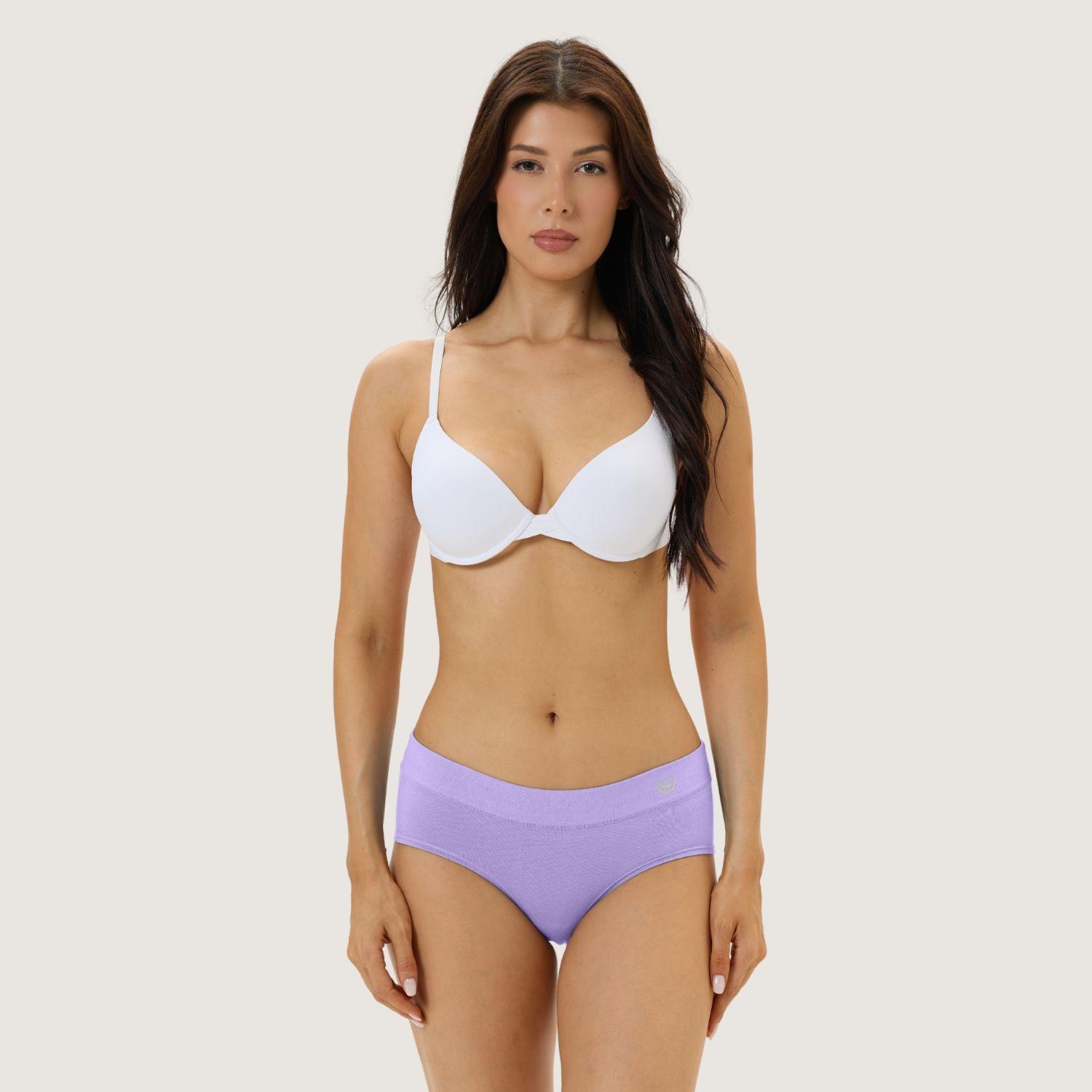 Pack de 6 Calzones – Bikini Algodón Mujer -6