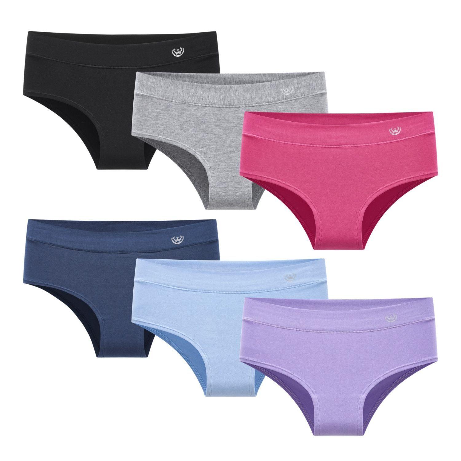 Pack de 6 Calzones – Bikini Algodón Mujer -7