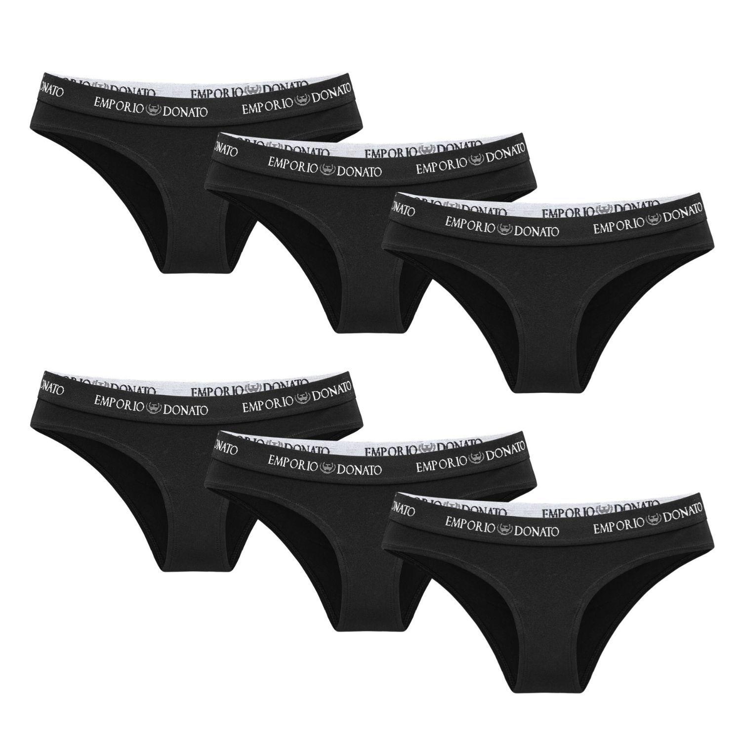 Pack de 6 Calzones Bikini Algodón Mujer-3