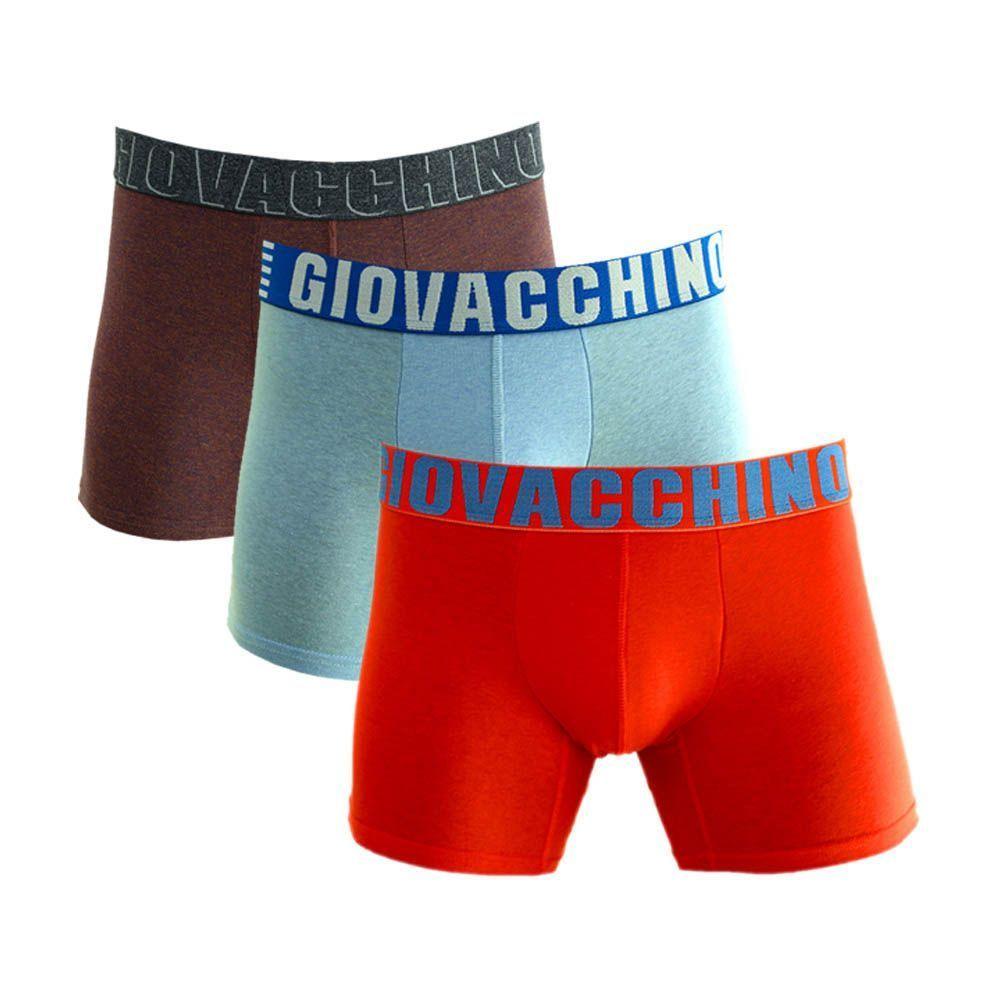 Boxer Largo Hombre Algodón  - Pack 3 -0