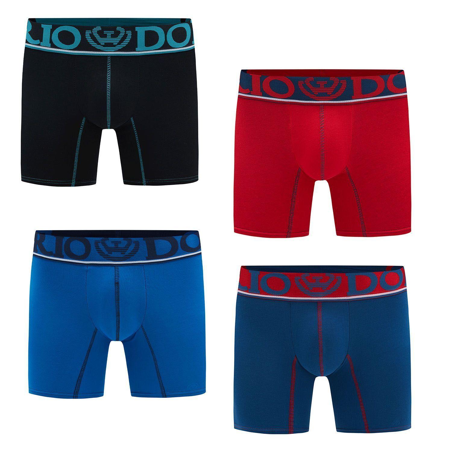 Pack de 4 Boxer Medio Algodón -Hombre -0