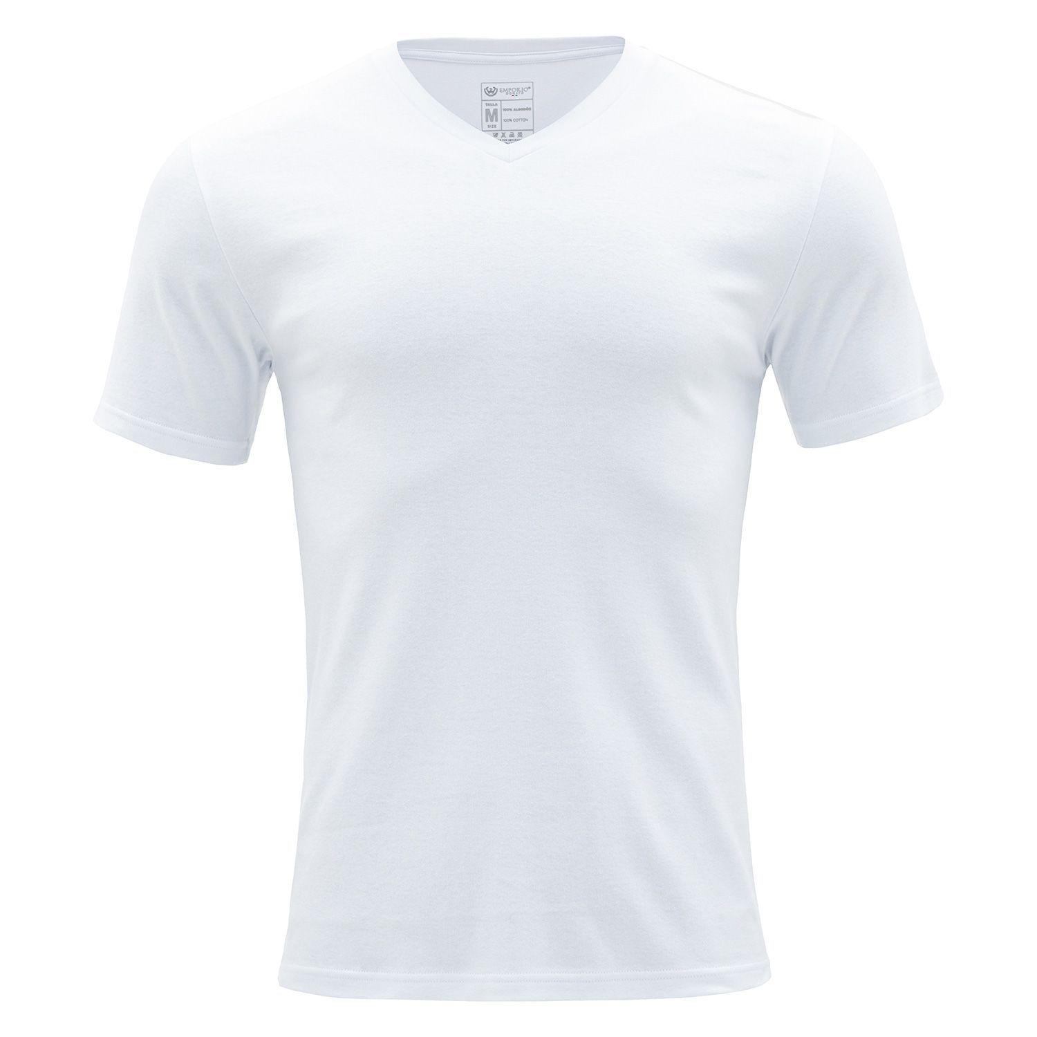 Pack de 3 - Camisetas Manga Corta Algodón Hombre Con Bolso de Regalo-2