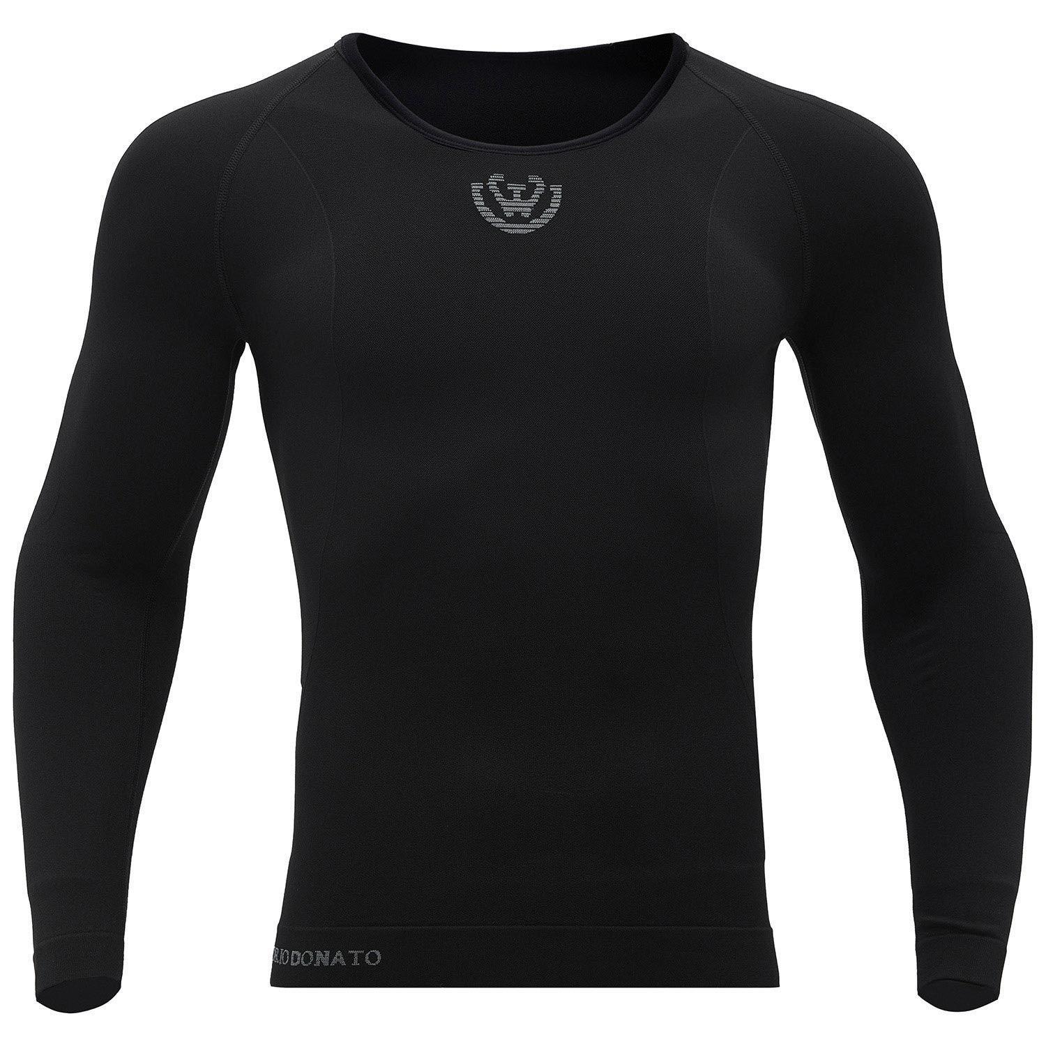 Pack 2 Camisetas Termica Primera Capa Microfibra Hombre+Bolso Regalo-2