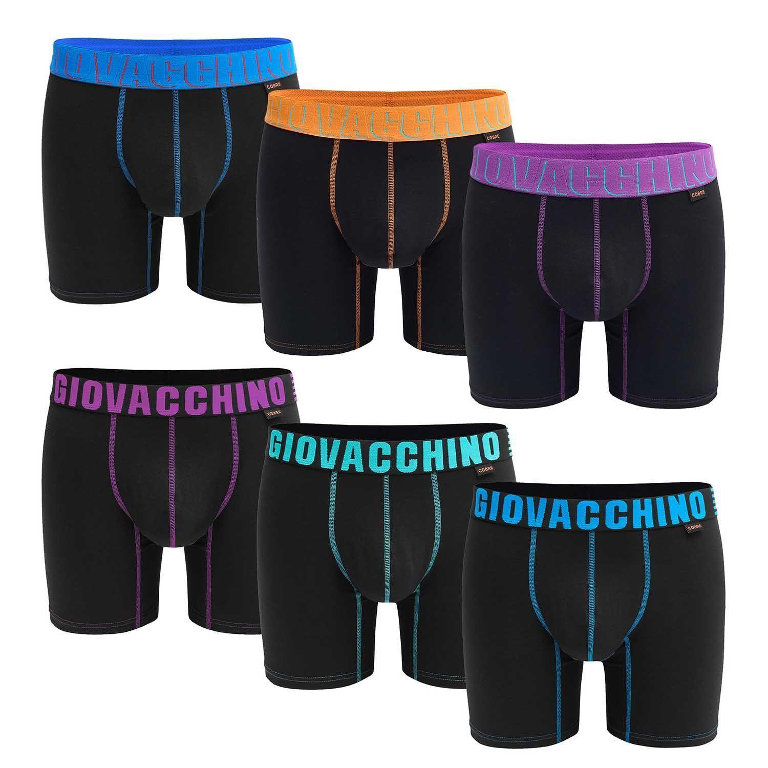 Pack de 6 Boxer Medio - Algodón Hombre-0