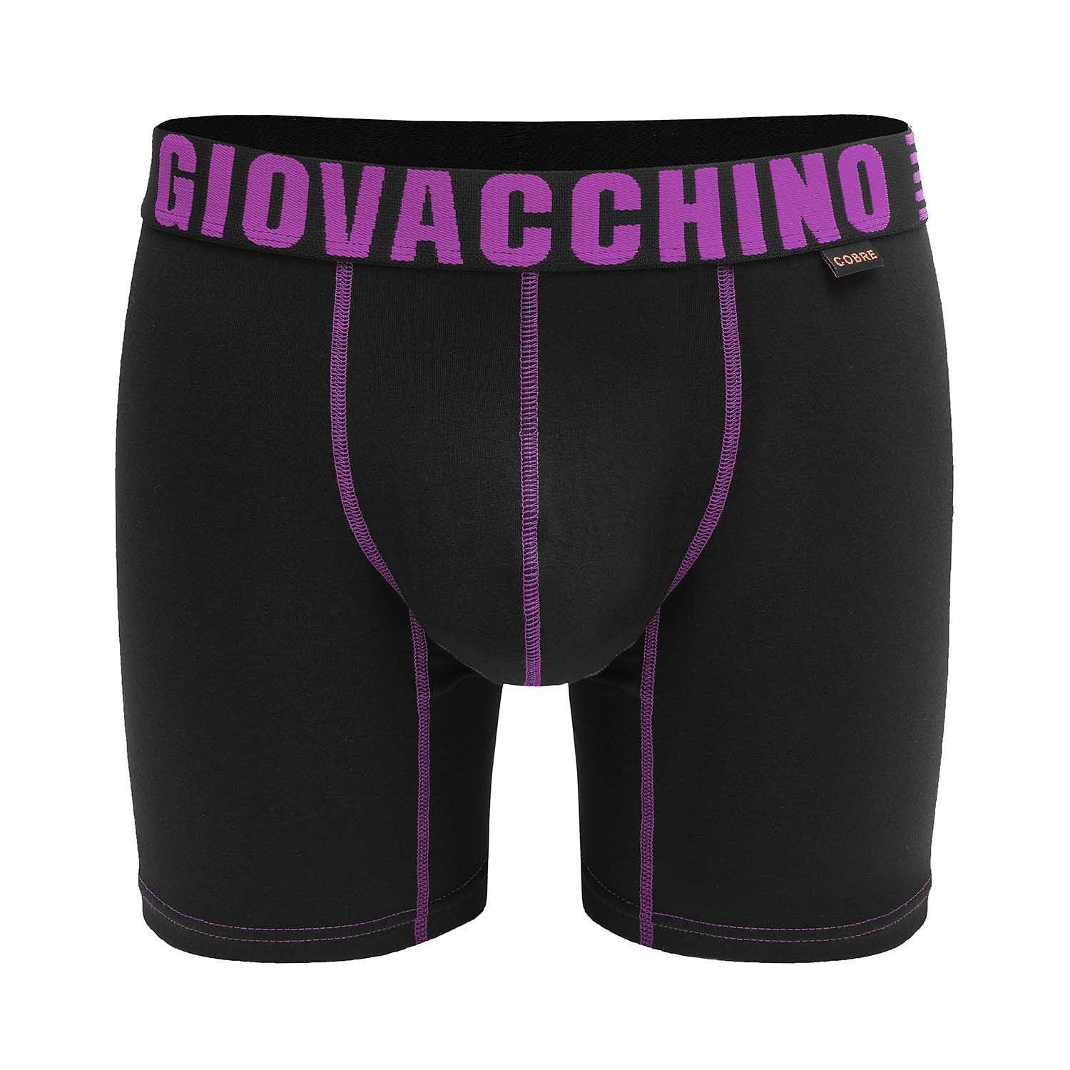 Pack de 6 Boxer Medio Algodón Hombre Giovacchino-4
