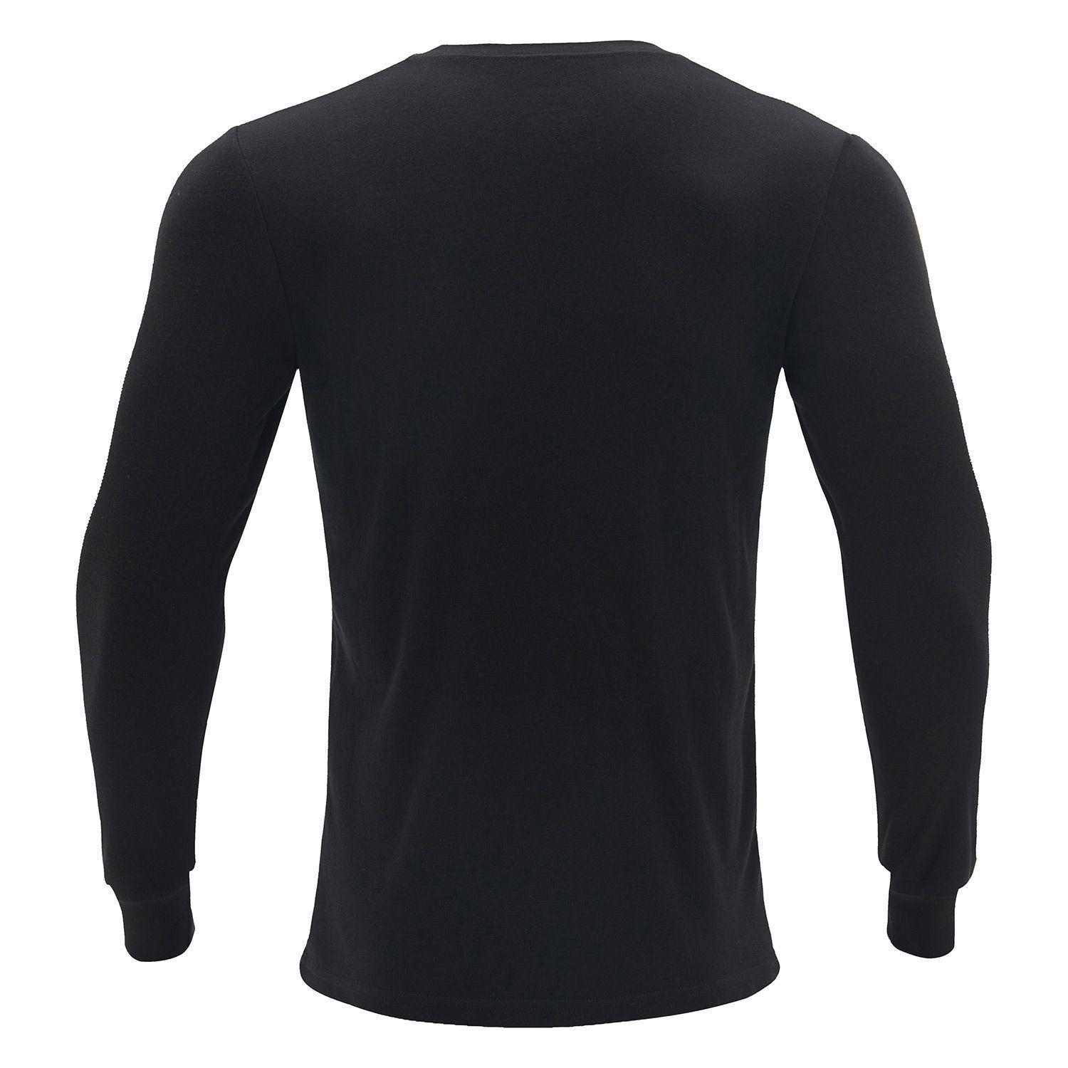 Pack de 2 Camisetas Manga Larga Algodón Hombre Con Bolso de Regalo.-3