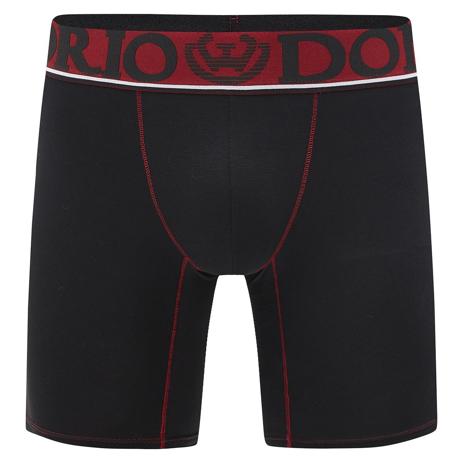Pack  6 - Boxer Medio Algodón Hombre Con Bolso Regalo -6