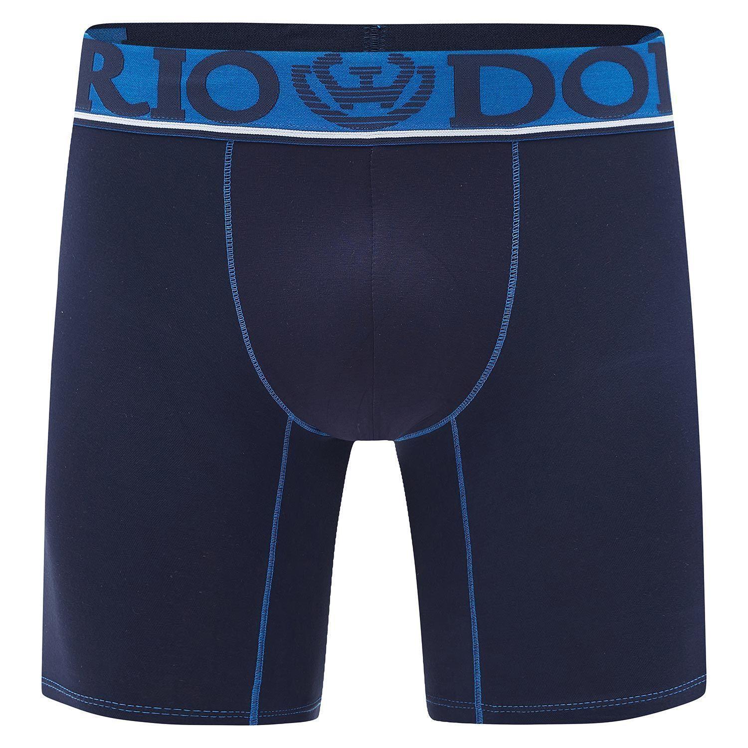 Pack  6 - Boxer Medio Algodón Hombre Con Bolso Regalo -5