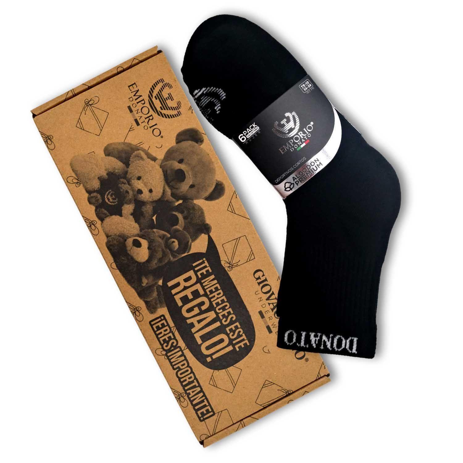 Pack de 6 Calcetines Cortos Deportivos Mujer-6