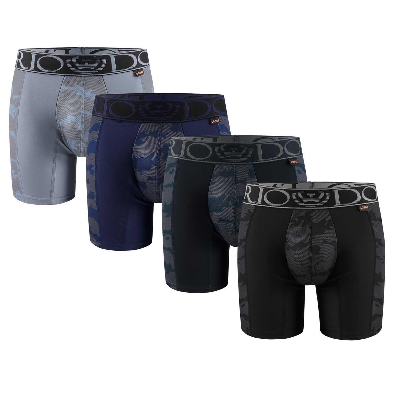 Pack 4 Boxer Medio Microfibra Hombre Giovacchino-0