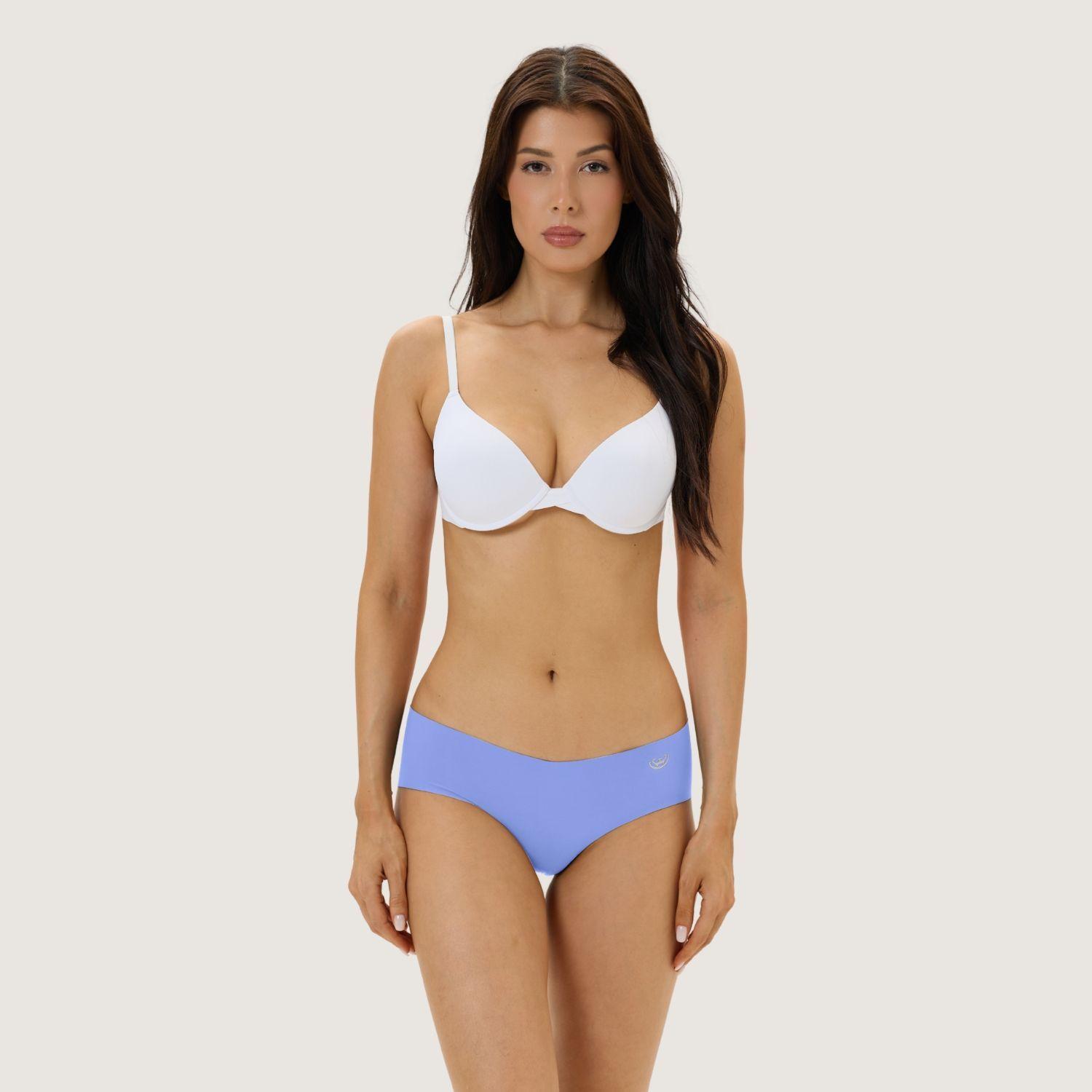 Pack de 6 Calzones Bikini Microfibra - Corte Laser - Mujer-2