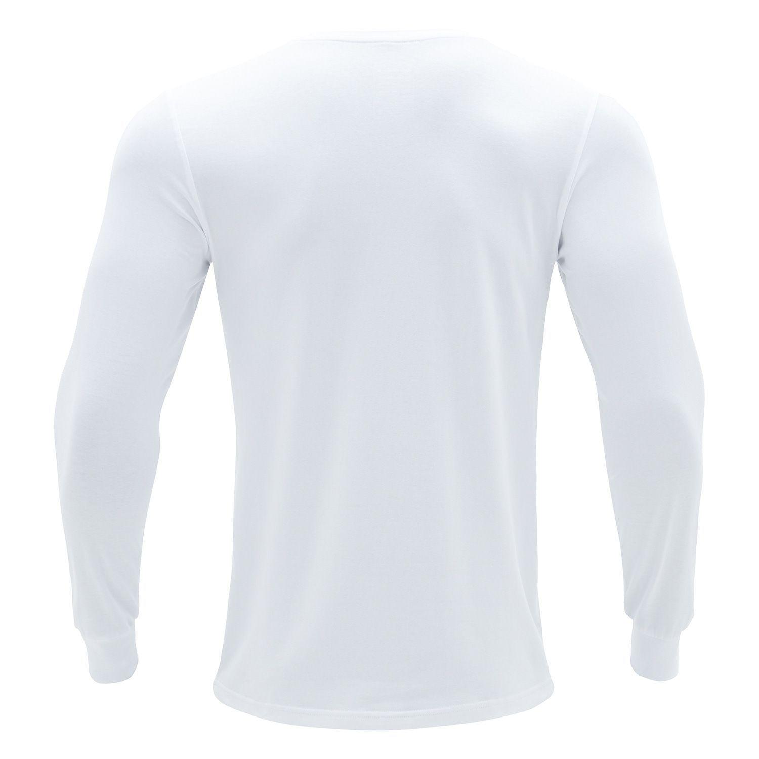 Pack de 2 Camisetas Manga Larga Algodón Hombre Con Bolso de Regalo-3