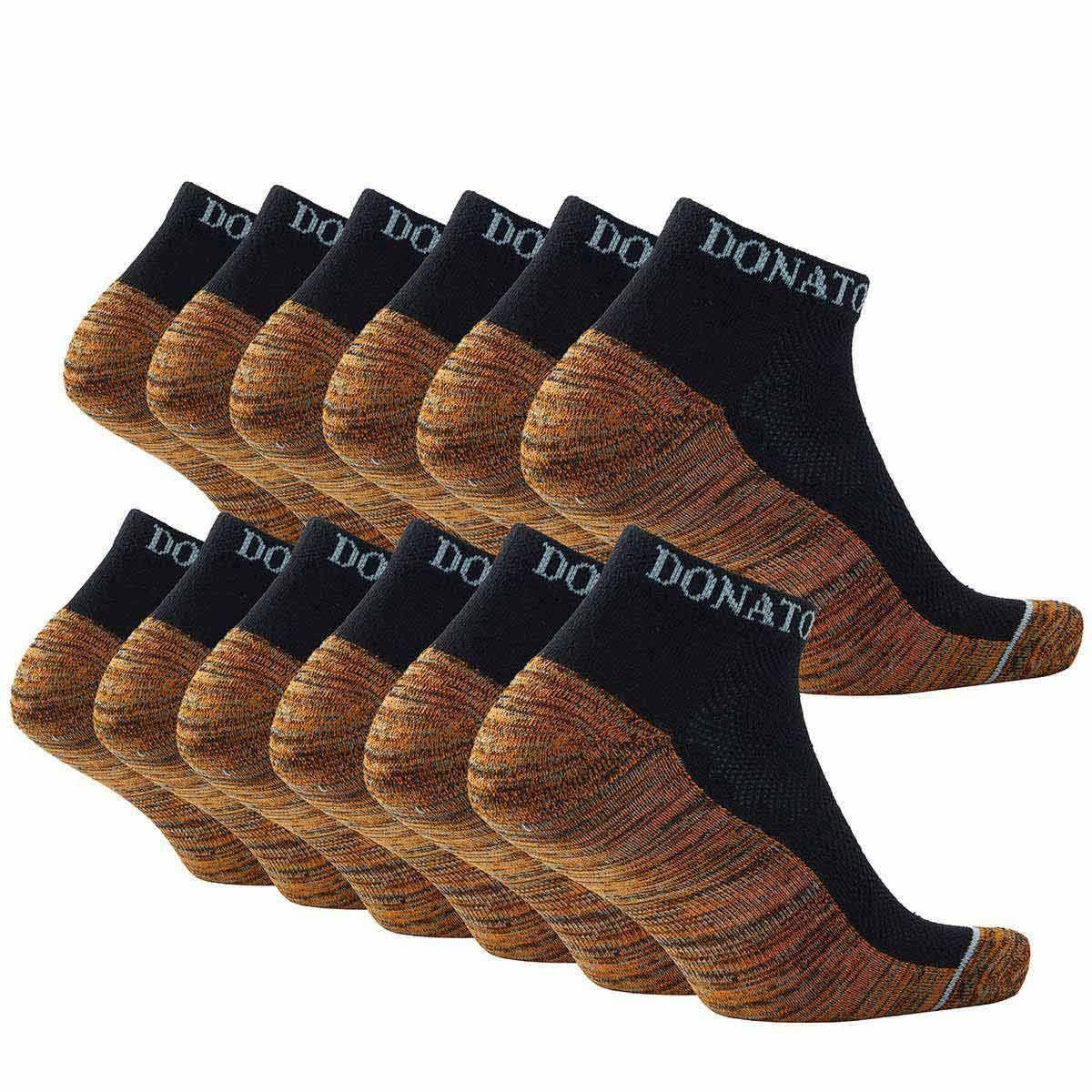 Pack de 12 Calcetines Tobilleros Deportivos Cobre Hombre-1