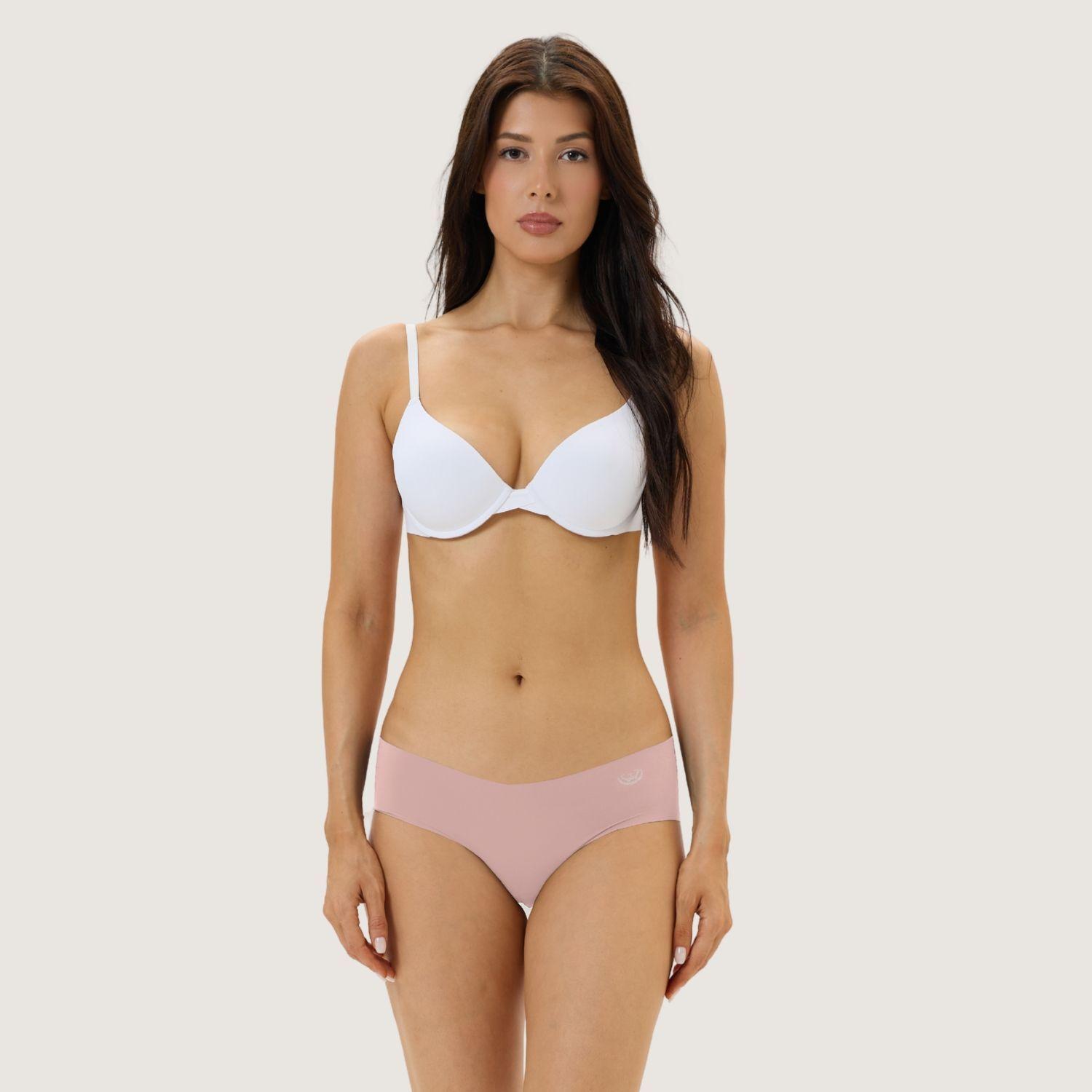 Pack   de 6 Calzones Bikini – Microfibra Corte Laser Mujer-3