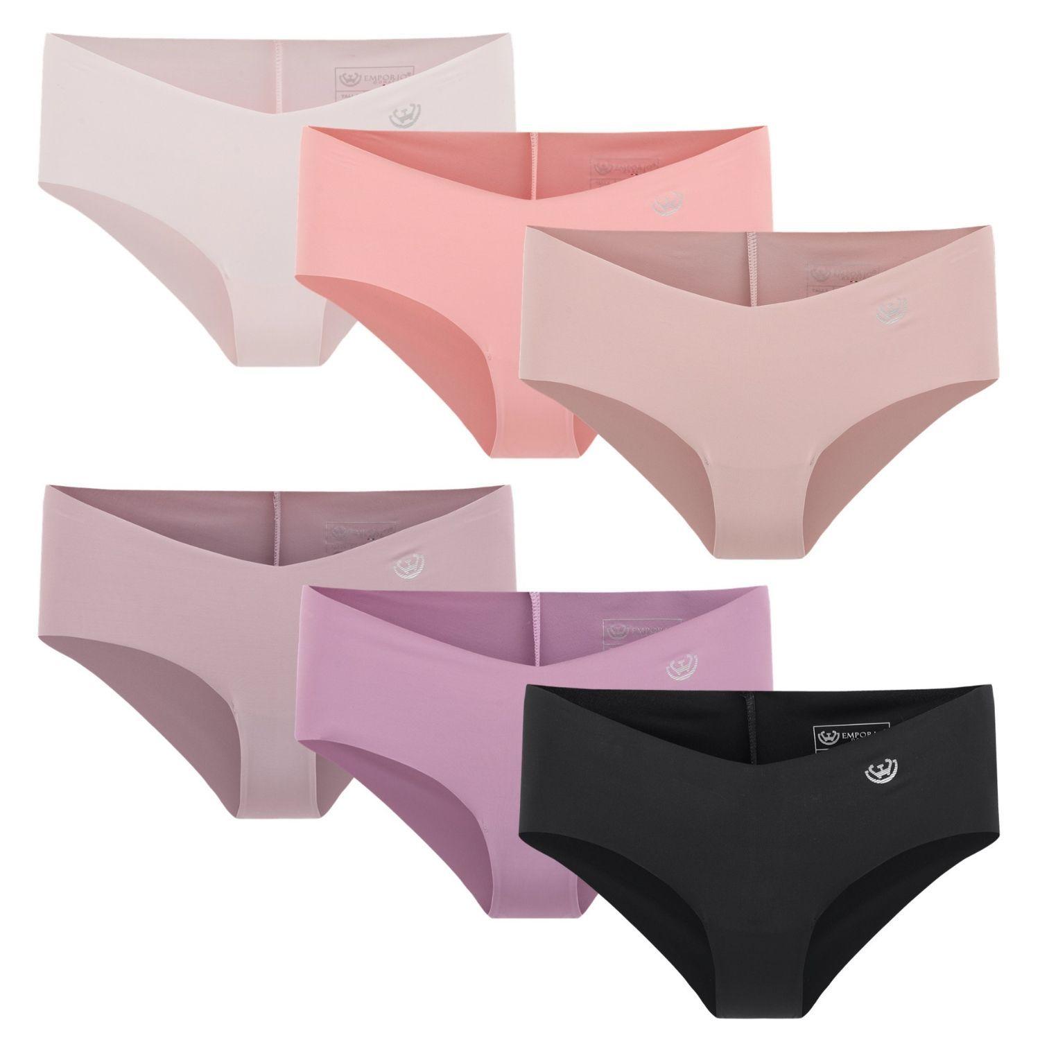 Pack   de 6 Calzones Bikini – Microfibra Corte Laser Mujer-7