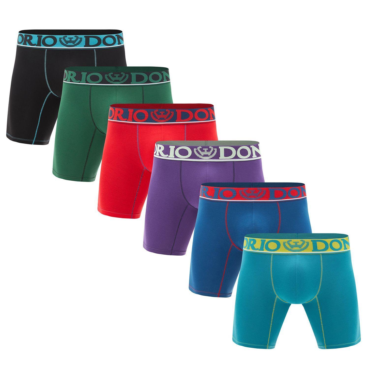 Pack de 6 Boxer Medio Algodón Hombre Giovacchino -0