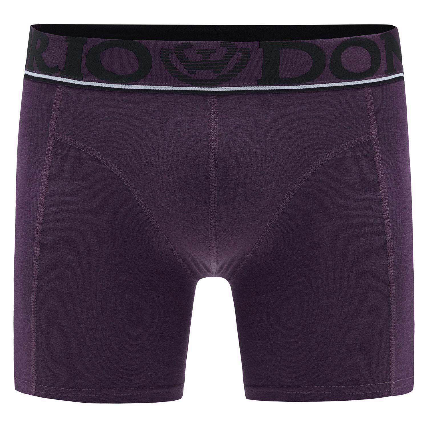 Pack de 6 Boxer Medio Algodón Hombre Con Bolso Regalo -6