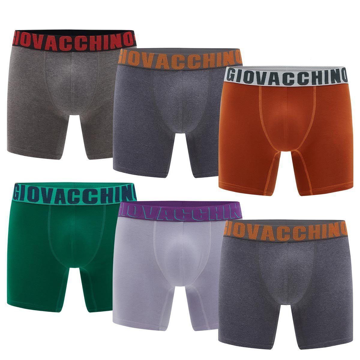 Pack de 6 Boxer Medio Algodon Hombre-4