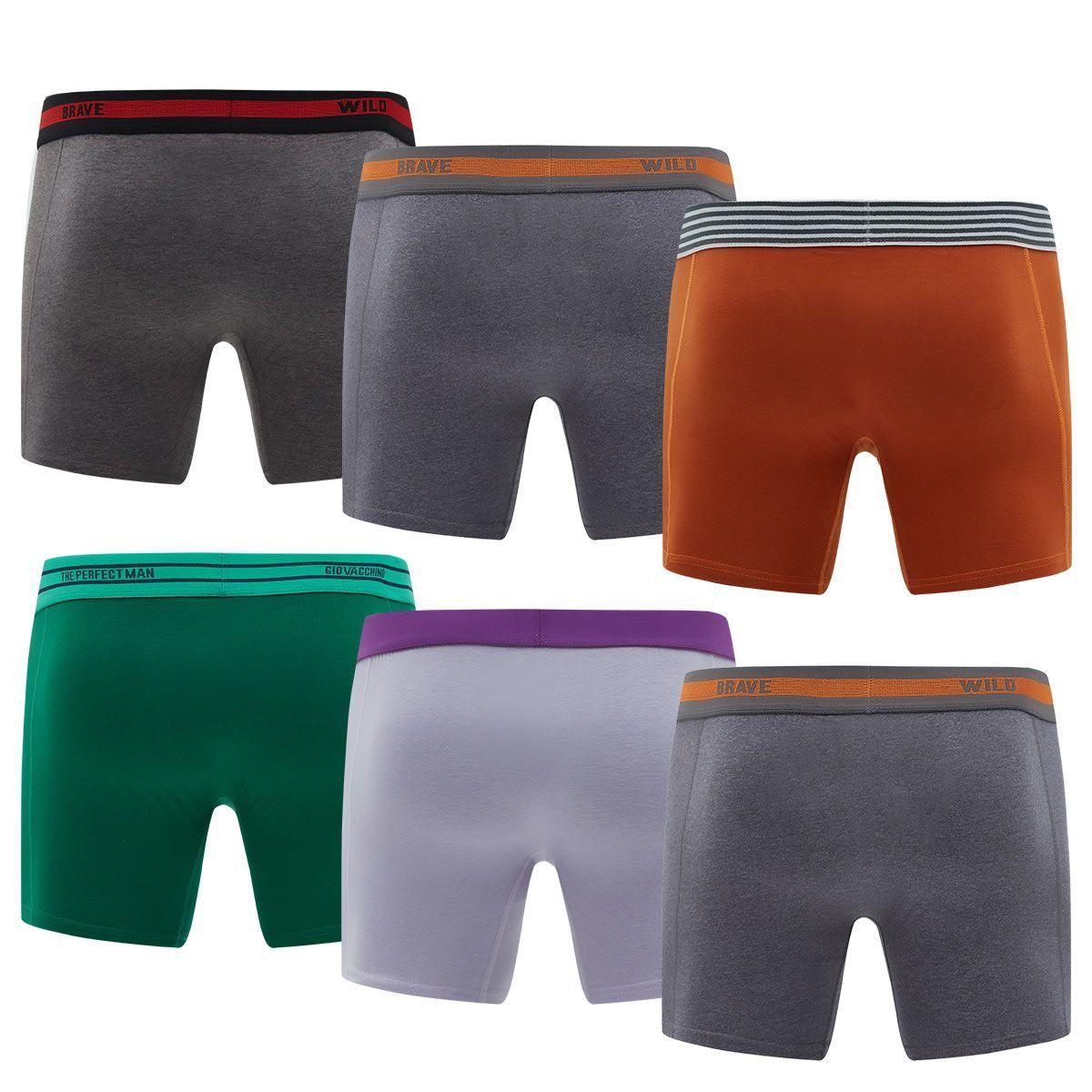 Pack de 6 Boxer Medio Algodon Hombre-5