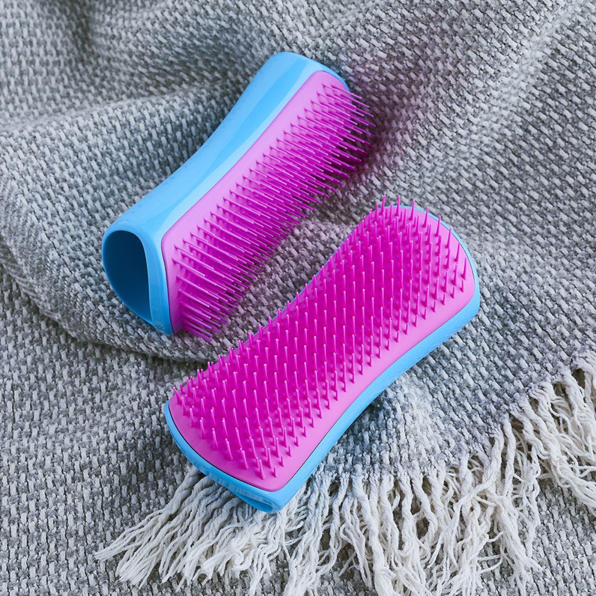 Cepillo Pelaje Muda Perro Pet Teezer Big Blue Pink-5