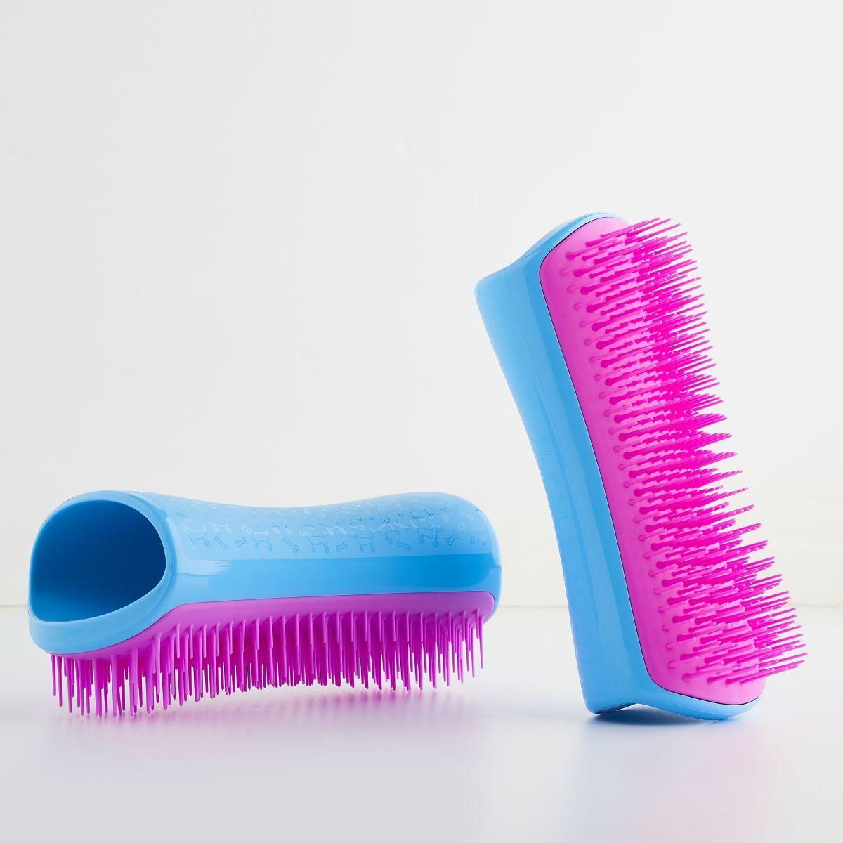 Cepillo Pelaje Muda Perro Pet Teezer Big Blue Pink-4