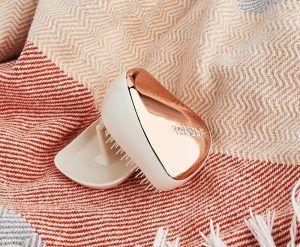 Cepillo de Pelo Tangle Teezer Compact Styler Rose Gold Ivory-2