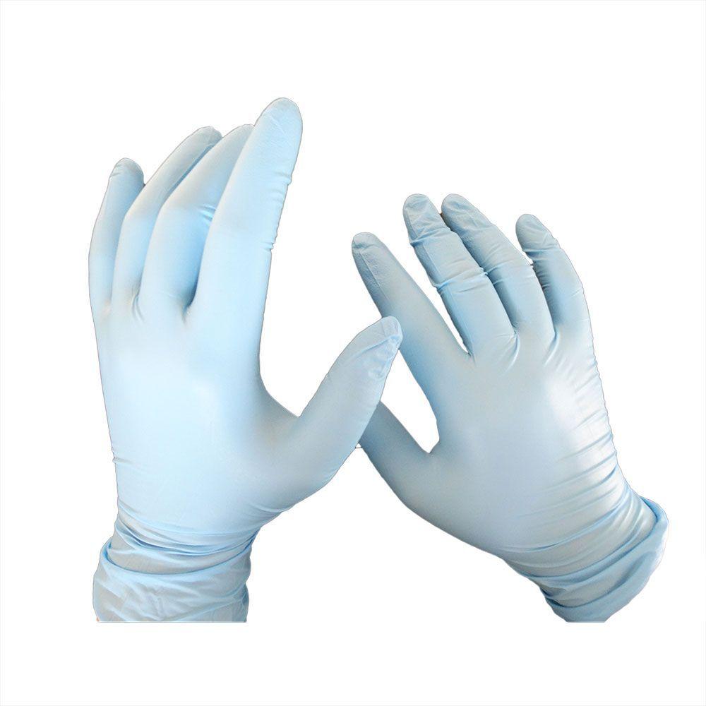 Guantes de Nitrilo azul talla XS Cleancarrier (300 unidades)-1
