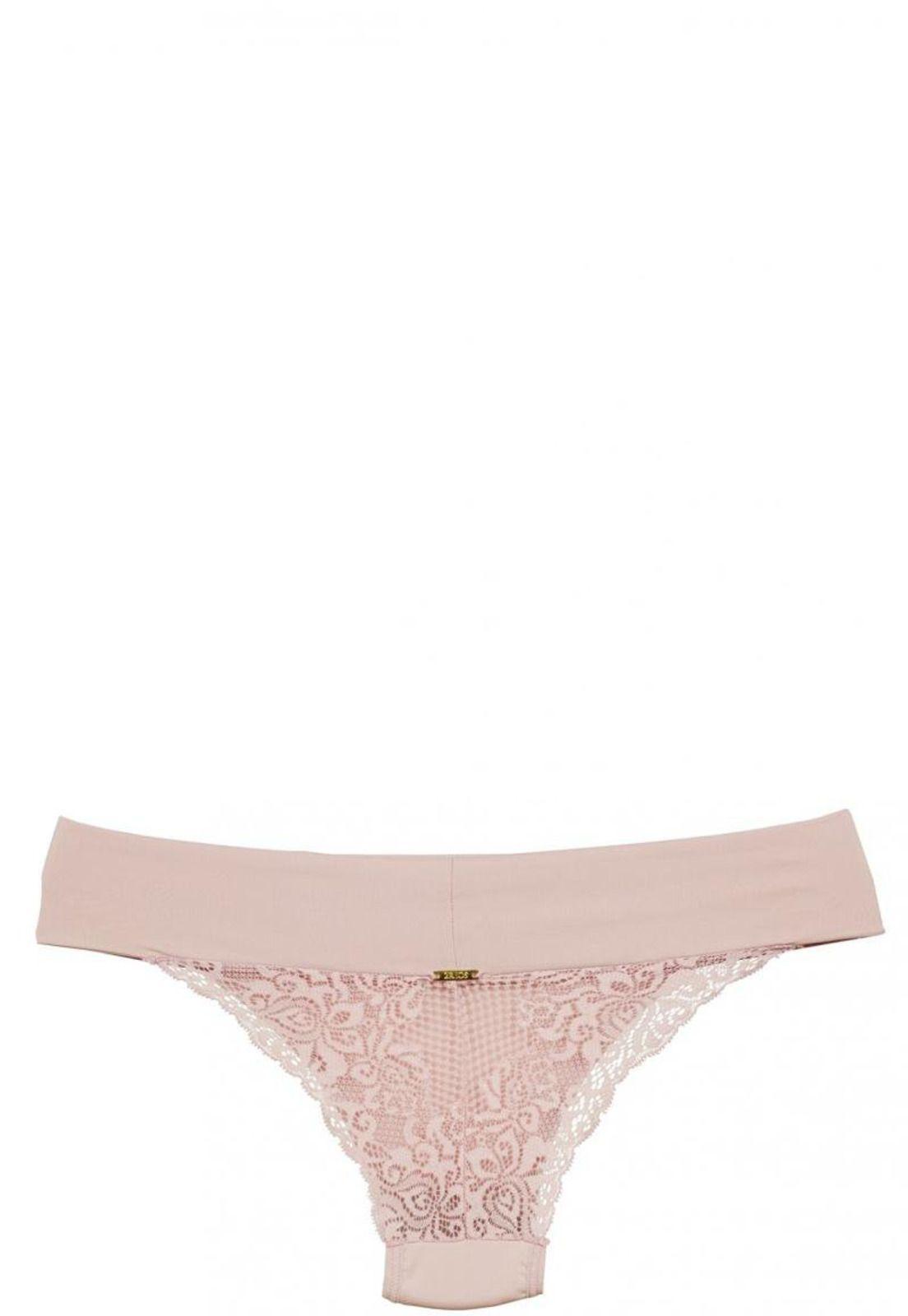 Bikini Dobles En Cintura Y Encaje Palo De Rosa 2Rios-1
