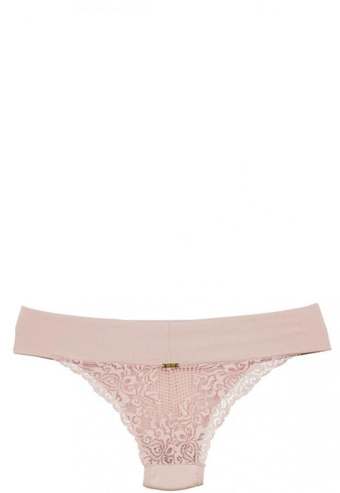 Bikini Dobles En Cintura Y Encaje Palo De Rosa 2Rios-1