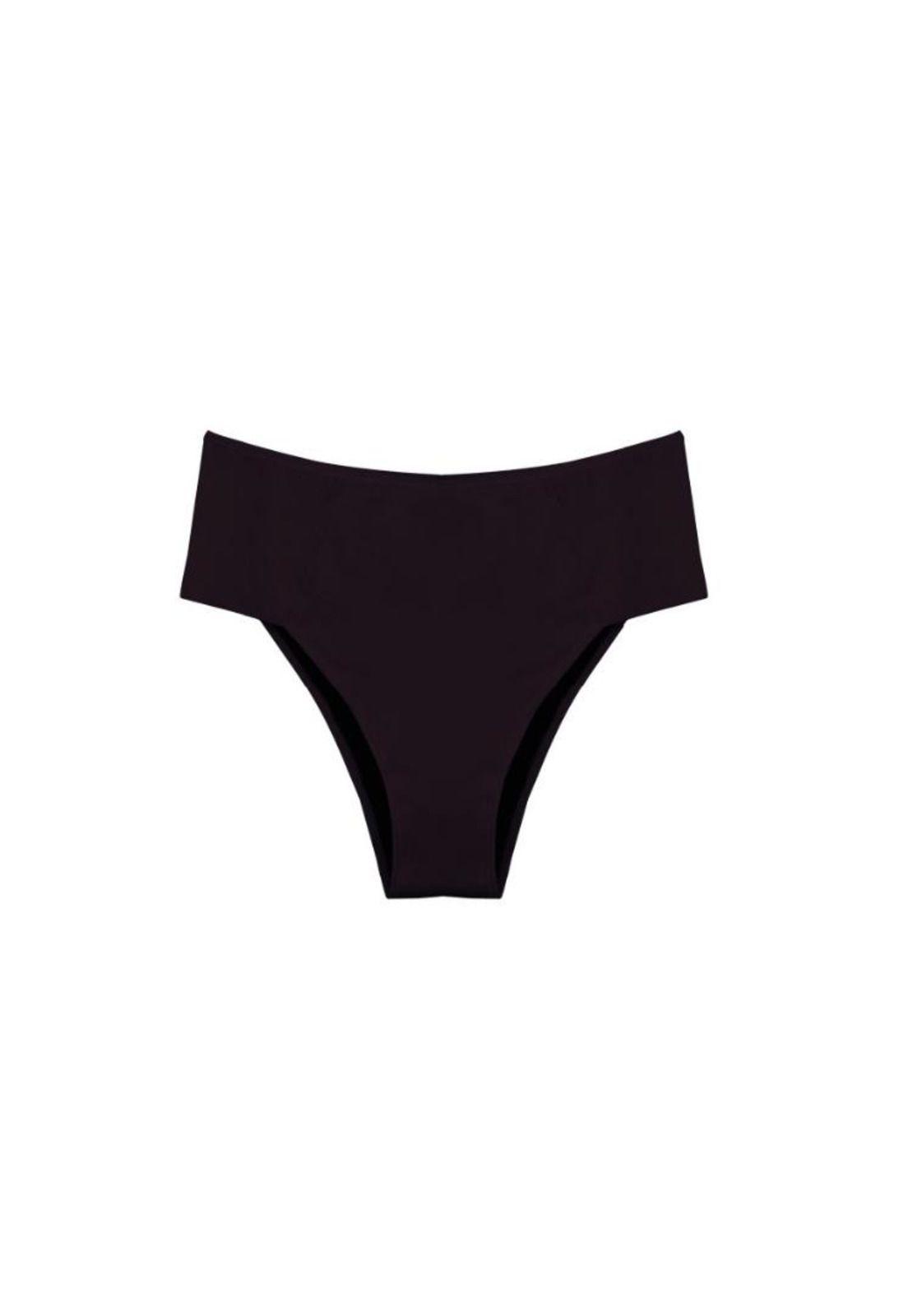 Calzón Menstrual y Absorbente Plus Size Flujo Alto Negro 2Rios-0
