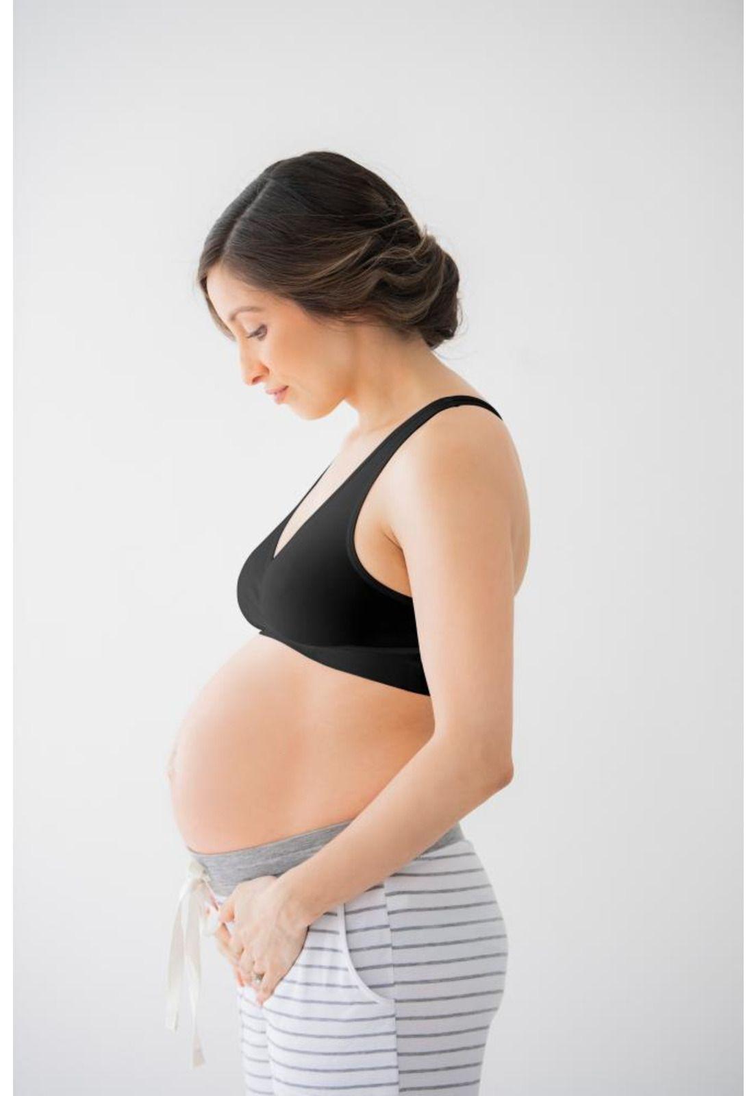 Sostén De Lactancia Para Dormir Negro Medela-2