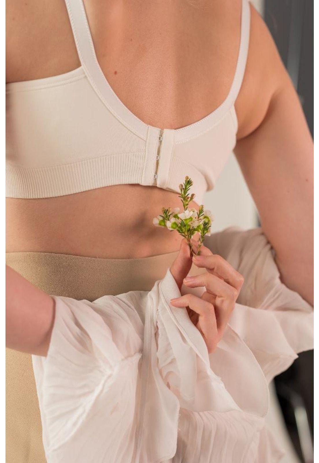 Sosten Lactancia Body Silk Seamless Blanco-1