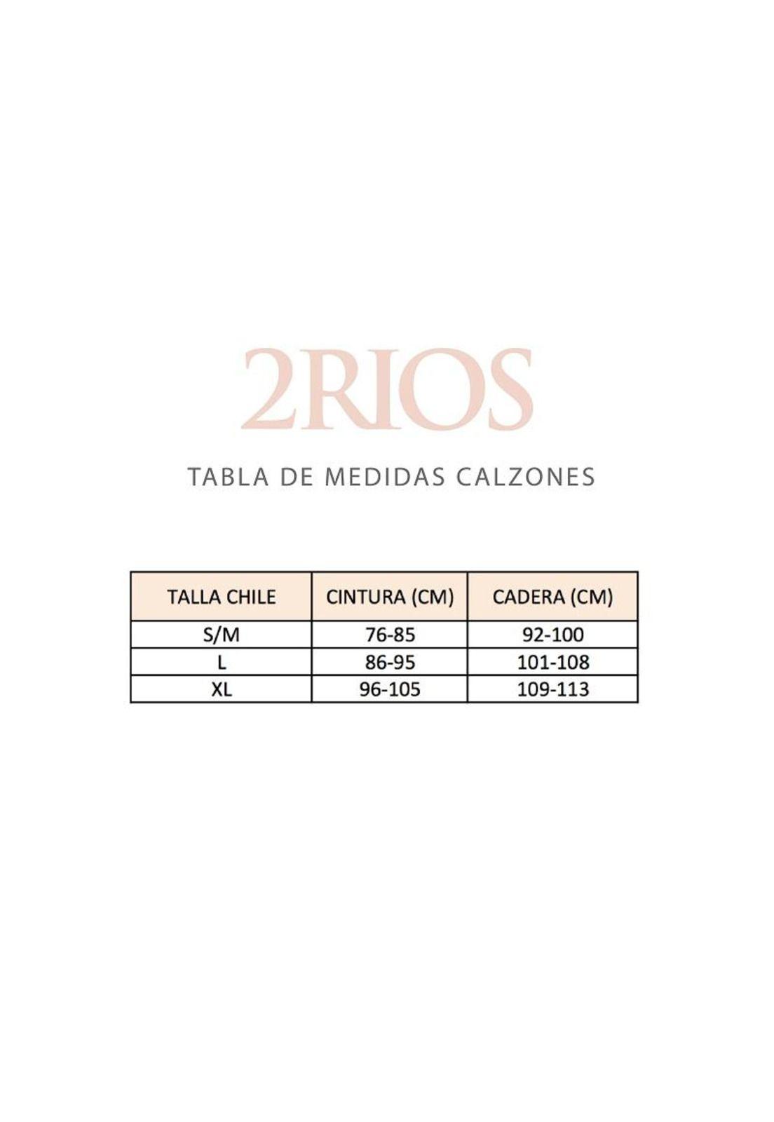 Pack x2 Calzón Menstrual Flujo Moderado Negro 2Rios-6
