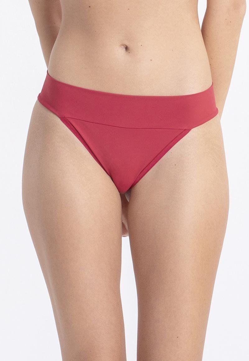 Bikini Dobles En Cintura Y Encaje Rojo 2Rios-0