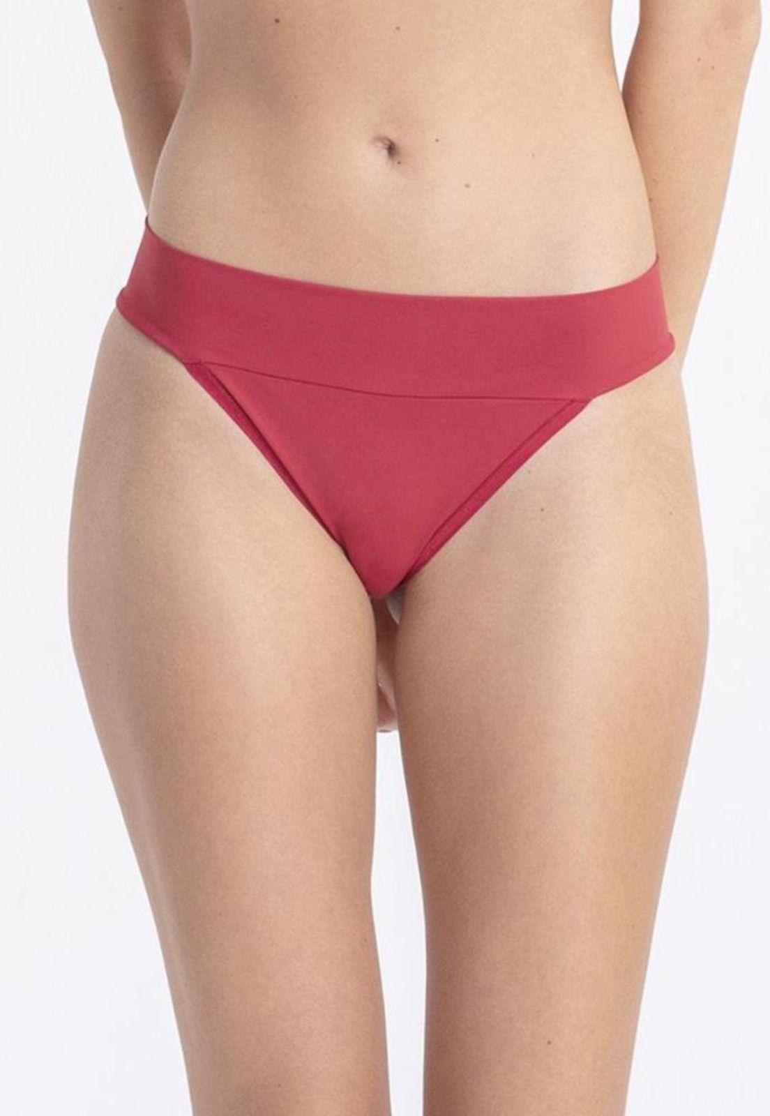 Bikini Dobles En Cintura Y Encaje Rojo 2Rios-0