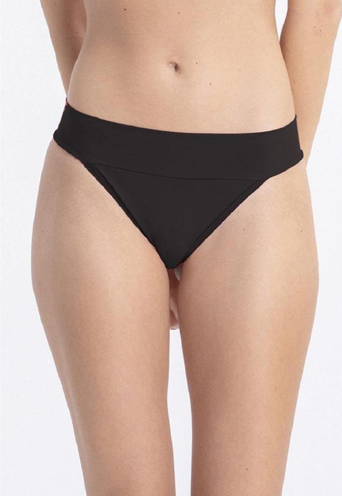 Bikini Dobles En Cintura Y Encaje Negro 2Rios-0