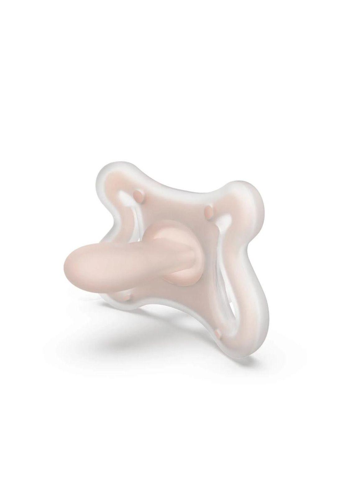 Chupete Nude Zero.Zero Fisiológica SX Silicona (-2/2 meses)-2