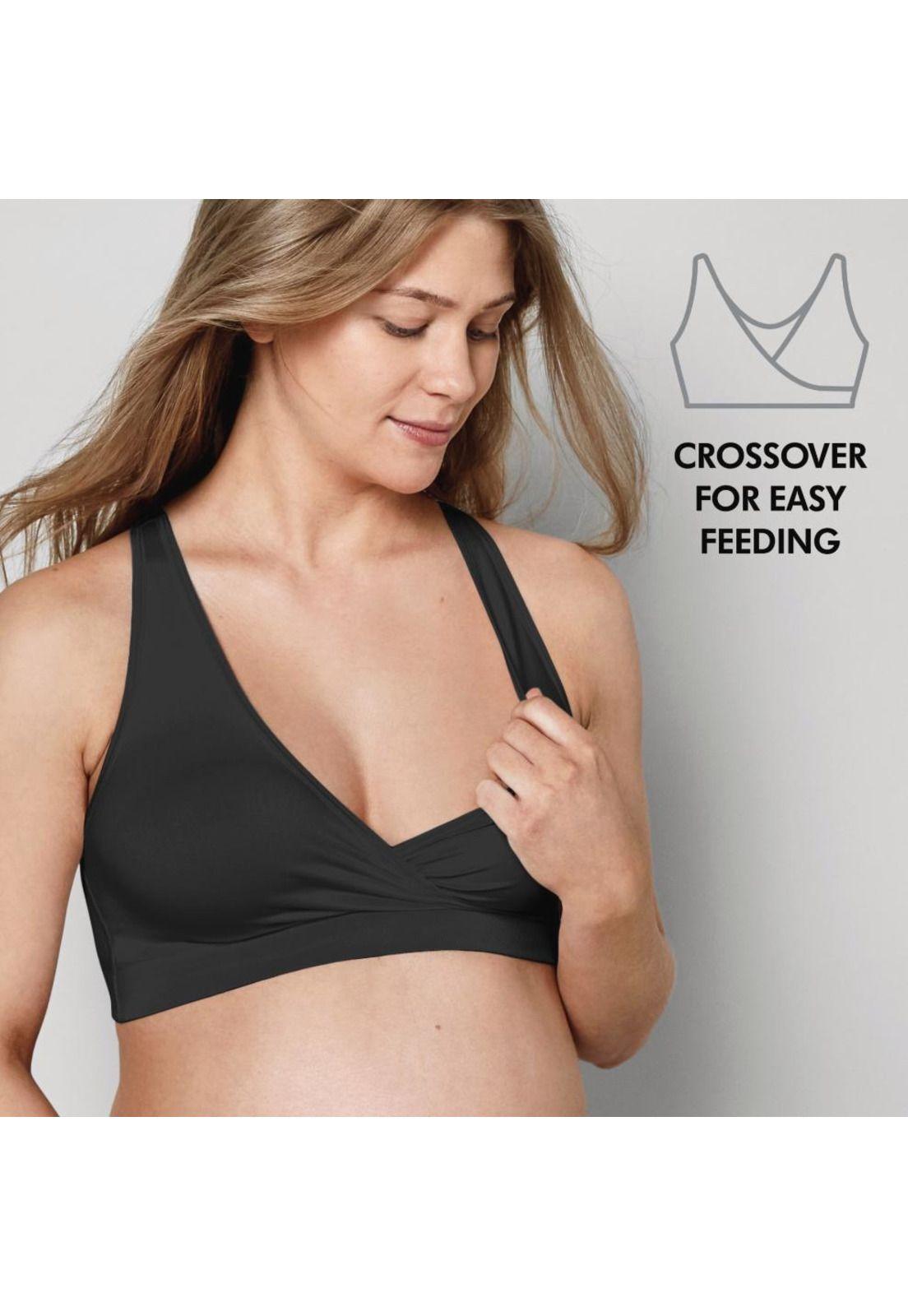 Sostén lactancia transpirable Keep Cool™ Sleep Negro-2