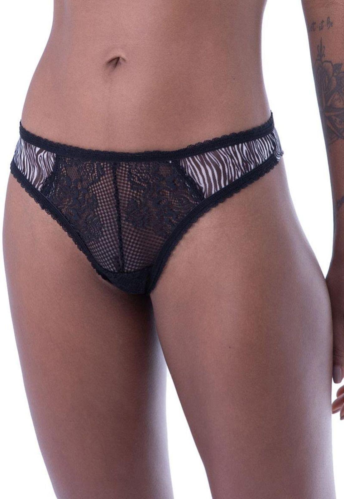 Colaless Cebra Con Detalles En Tul Negro 2Rios-2