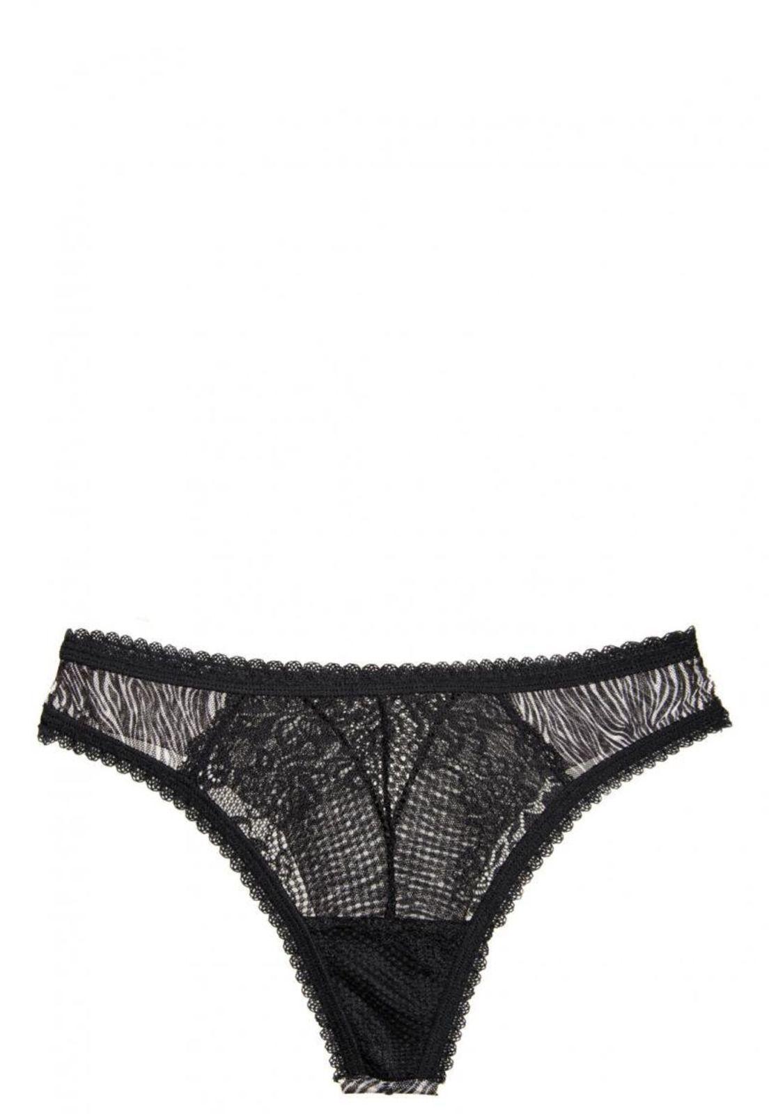 Colaless Cebra Con Detalles En Tul Negro 2Rios-3