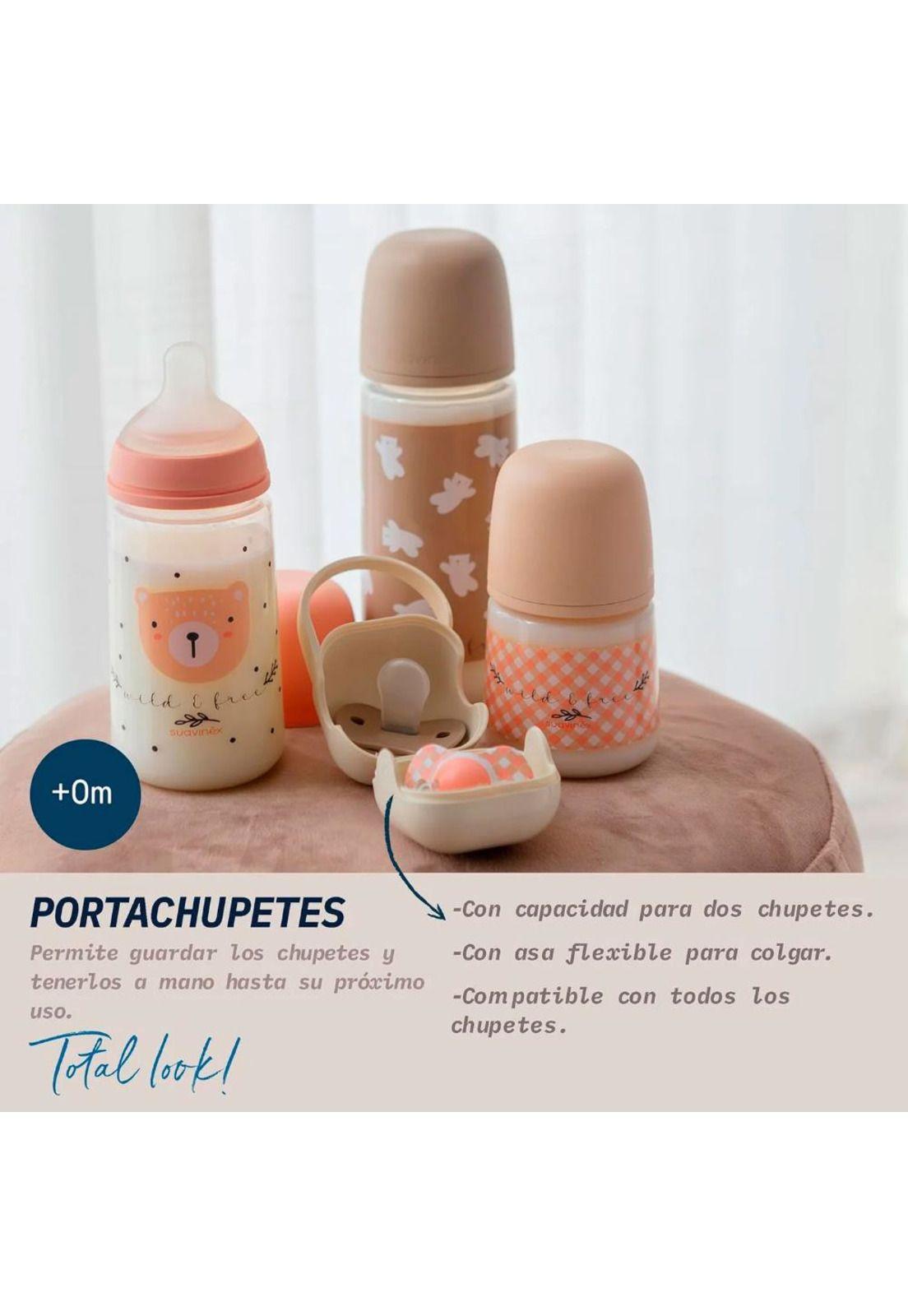 Porta Chupetes Wild Beige-3