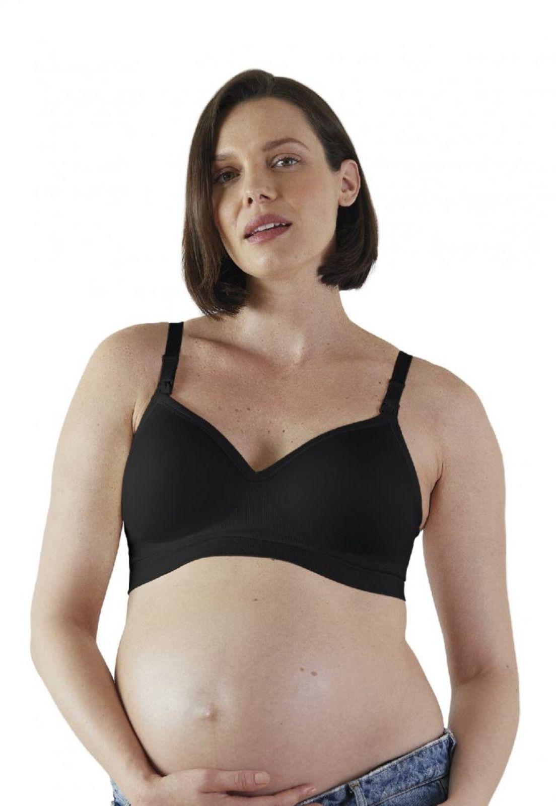 Sostén De Lactancia Plunge Negro Bravado Designs-5