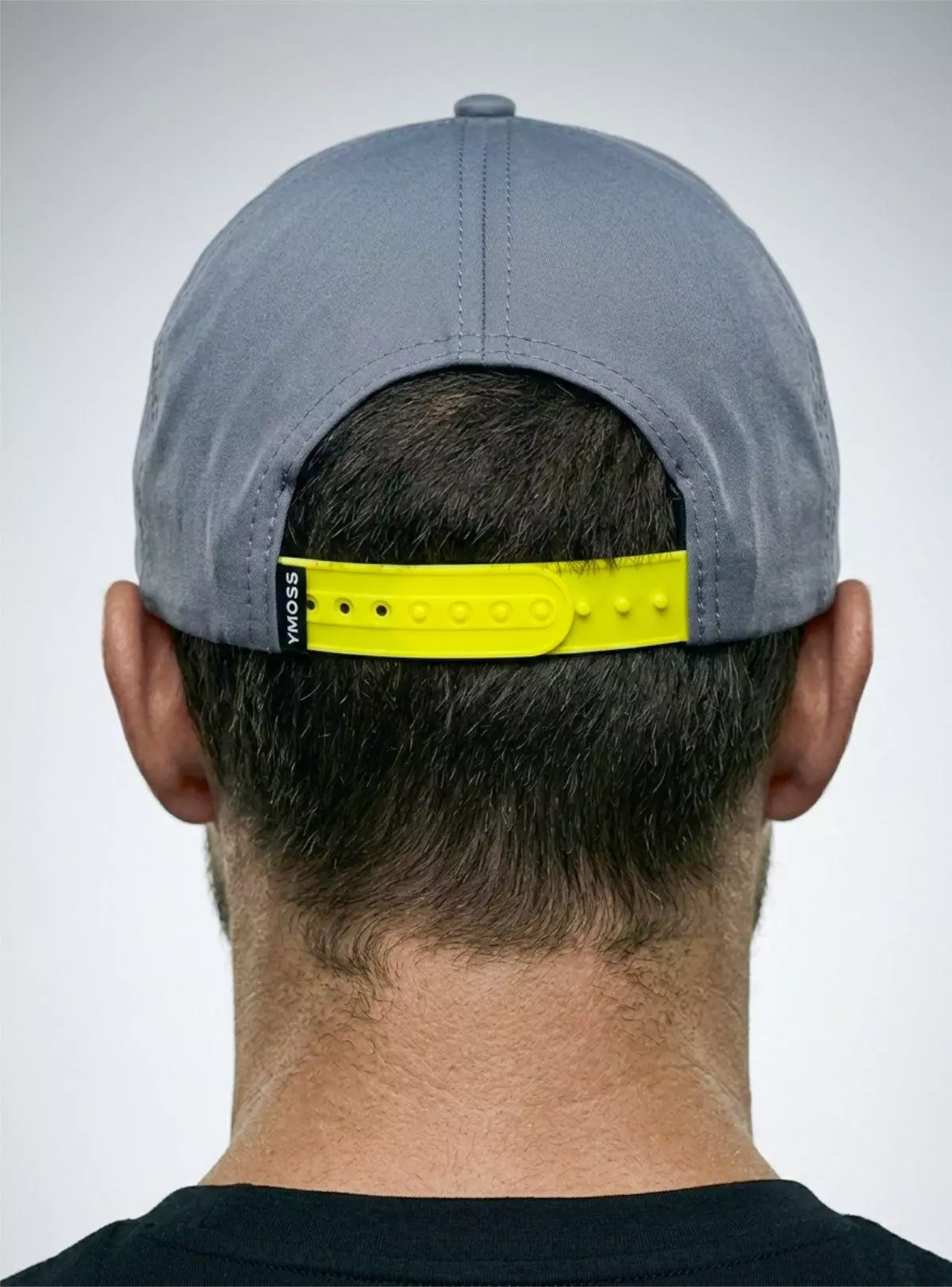 Jockey Trucker Gorra Hombre Técnica Gris – Transpirable Corte Láser-3